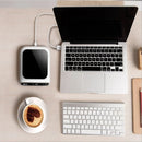 Smart 55 Degree Constant Temperature Coaster Winter Desktop Insulation And Warm Heating Usb Coaster(Wave Display)