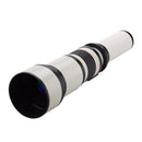 Lightdow 650-1300mm Telephoto Zoom Camera Lens T2 Astronomical Mirror Telephoto Lens