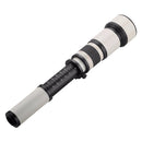 Lightdow 650-1300mm Telephoto Zoom Camera Lens T2 Astronomical Mirror Telephoto Lens