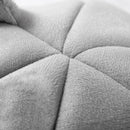 Winter Semi-Closed Warm & Velvet Round Pet Nest, Size:L 36x36x36cm