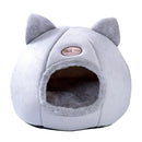 Winter Semi-Closed Warm & Velvet Round Pet Nest, Size:XL 40x40x40cm