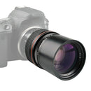 Lightdow 135mm F2.8 Full-Frame Telephoto Lens Fixed-Focus Landscape Lens
