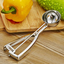 Stainless Steel Ice Cream Spoon Scooper Fruit Scoop, Specification: 44mm