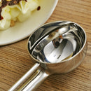 Stainless Steel Ice Cream Spoon Scooper Fruit Scoop, Specification: 50mm