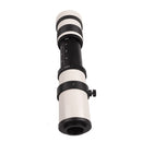 Lightdow 420-800mm Telephoto Zoom Telephoto Astronomical Moon Exploration Bird Photo Photography Landscape T-Mount SLR Camera Manual Lens