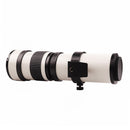 Lightdow 420-800mm Telephoto Zoom Telephoto Astronomical Moon Exploration Bird Photo Photography Landscape T-Mount SLR Camera Manual Lens