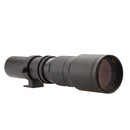 Lightdow 500mm F8-F32 Manual Telephoto T-Mount SLR Photography Fixed Focus Lens