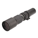 Lightdow 500mm F8-F32 Manual Telephoto T-Mount SLR Photography Fixed Focus Lens