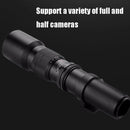 Lightdow 500mm F8-F32 Manual Telephoto T-Mount SLR Photography Fixed Focus Lens