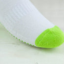 Eco-resin Non-slip Particle Yoga Socks, Size:One Size(Green)