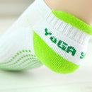 Eco-resin Non-slip Particle Yoga Socks, Size:One Size(Green)