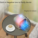 Mini Sun Heater Small Electric Heater Household Electricity Saving Heater, CN Plug(ChCherry Blossom Powder)