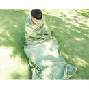 2 PCS Outdoor Pe Sleeping Bag Disaster Relief & Cold Prevention Heat Insulation & Warmth Emergency Sleeping Bag(Green)