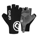 GIYO Outdoor Half-Finger Gloves Mountain Road Bike Cycling Gloves, Size: M(Black)
