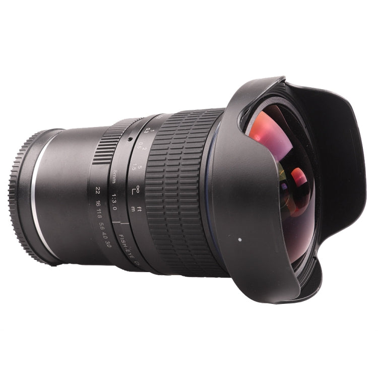Lightdow 8mm F3.0-22 Super Wide Angle Fisheye Lens