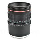 Lightdow 85mm F1.8 Fixed Focus Portrait Macro Manual Focus Camera Lens for Sony Cameras