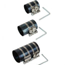 2 PCS Piston Ring Compressor Shrinker Piston Ring Installation Tool Engine Repair Tool, Specification: 6 inch