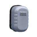 KS020 Password Lock Key Box Wall-Mounted Construction Site Decoration Key Password Lock(Gray)