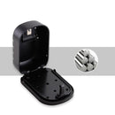 KS020 Password Lock Key Box Wall-Mounted Construction Site Decoration Key Password Lock(Gray)