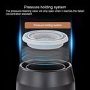 Portable Hand Pressure Espresso Machine Outdoor Accompanying Mini Coffee Cup(Black)