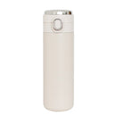 Smart Temperature Measurement Digital Display Stainless Steel Vacuum Flask Cup, Capacity:420ml(White)