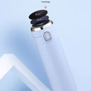 Smart Temperature Measurement Digital Display Stainless Steel Vacuum Flask Cup, Capacity:420ml(Light Blue)