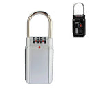 Password Key Box Household Wall-Mounted Decoration Site Password Box(Silver)