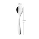 Stainless Steel Gift Tableware Fruit Fork Coffee Spoon Set Zinc Alloy Dessert Fork Spoon Swan Rack, Style:White Golden Swan + 5 Coffee Spoons