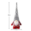 Christmas Decorations Faceless Elderly Dolls Forest Elderly Dolls Christmas Ornaments(Red Hat)