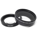 55mm 2 in 1 0.45x Wide-Angle + Macro Camera Lens