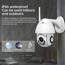 OU-A1IN PTZ Control 355 Degree Rotation Infrared WiFi Smart Dome Camera, Two-Way Voice Intercom Monitor(US Plug)