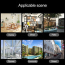 OU-A1IN PTZ Control 355 Degree Rotation Infrared WiFi Smart Dome Camera, Two-Way Voice Intercom Monitor(US Plug)