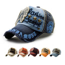 Jamont 9909 Sun Hat Star Shape Rivet Casual Letters Baseball Cap Outdoor Peaked Cap, Size:One Size(Wine Red)