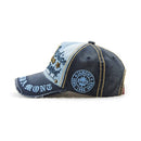 Jamont 9909 Sun Hat Star Shape Rivet Casual Letters Baseball Cap Outdoor Peaked Cap, Size:One Size(Wine Red)
