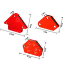 6 In 1 Welding Positioner Multiple Specifications Magnetic Fixed Angle Tool Welding Accessories(Red)