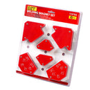 6 In 1 Welding Positioner Multiple Specifications Magnetic Fixed Angle Tool Welding Accessories(Red)