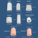 5 PCS Corn Toe Cover Finger Toe Care Set Color Random Delivry, Style:Closed