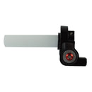 Motorcycle Modification Can See Through Bearing Color Roller Oiler Seat Big Screw Oil(White)