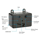 Ultrasonic Dog Repeller Pet Automatic Bark Stopper Dog Training Supplies, Specification: CSB19 (Battery Type)(Black)