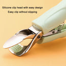 Multifunctional Stainless Steel Non-slip Kitchen Bowl Clamp, Color: Y304 Pink