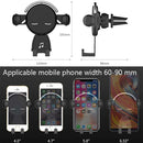 Mobile Phone Holder Car Air Outlet Car Phone Holder Cartoon Navigation Mobile Phone Holder(Red)