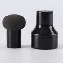8 PCS Mushroom Head Puff Round Head Small Mushroom With Handle Puff Makeup Sponge Puff(Black)