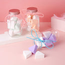 3 Sets 12 in 1 Cans Disposable Powder Puff Triangle Makeup Powder Puff Set Fan-Shaped Powder Puff(Four Colors)