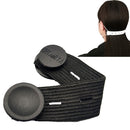 4 PCS Mask Hook Adjustment Buckle Ear-Wearing Mask Anti-Squeeze Ear Lanyard Extending Ear Rope(Black)