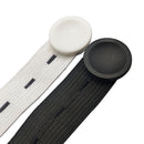 4 PCS Mask Hook Adjustment Buckle Ear-Wearing Mask Anti-Squeeze Ear Lanyard Extending Ear Rope(Black)