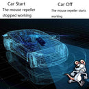 Ultrasonic Car Repeller Car Engine Compartment Electronic Repeller Micro-Light Wave Insect Repellent, Specification:DC(Black)