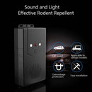 Ultrasonic Car Repeller Car Engine Compartment Electronic Repeller Micro-Light Wave Insect Repellent, Specification:USB(Black)