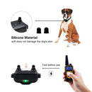 Bark Stopper Dog Training Device Dog Collar with Electric Shock Vibration Warning(UK Plug)