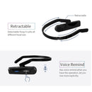 ORDRO EP5 WIFI APP Live Video Smart Head-Mounted Sports Camera With Remote Control(Black)