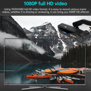 ORDRO EP5 WIFI APP Live Video Smart Head-Mounted Sports Camera With Remote Control(Black)